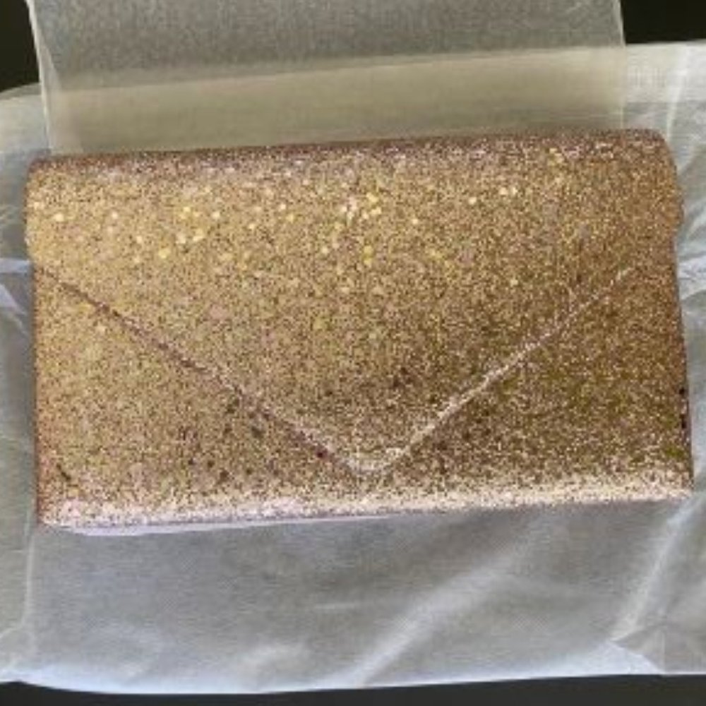 Women Shimmering Clutch Bags-- Evening Formal Purse